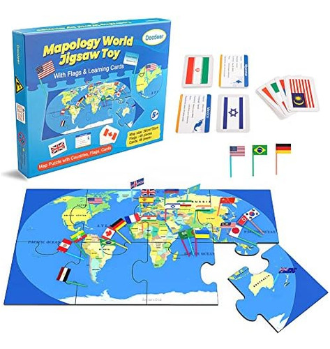 Juegos De Mesa De Geografía Mundial | Juego Educativo De Apr