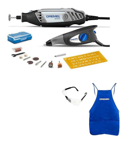 Mototool 3000pa 10 Accesorios + Grabador 290 Dremel