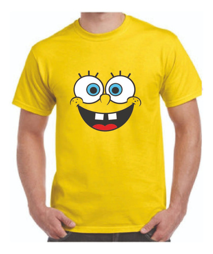 Polera Bob Esponja Esponge Bob Nick  Comic Natural King