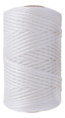 Cuerda Poli Torcido De Nailon Blanco 70.1 M