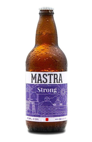 Cerveza Mastra Artesanal, Botella 500ml - Estilo Strong