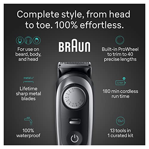 Kit Todo En Uno Braun Serie 9 9440, Recortadora 13 En 1