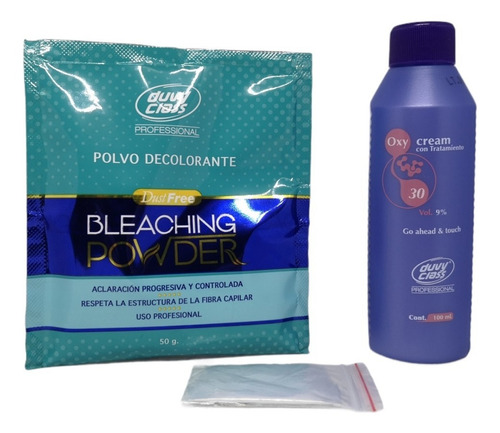 Polvo Decolorante Duvy Class Con Peróxid - g a $169