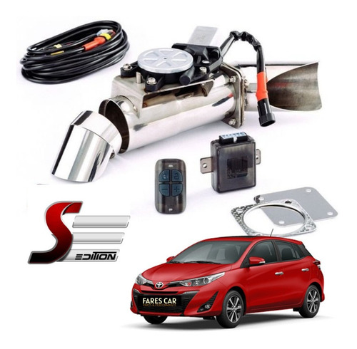 Difusor De Escape Em Inox Esportivo Toyota Yaris X Way