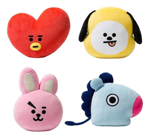 A Almohadas De Dibujos Animados, Juguetes De Peluche.