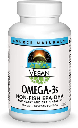 Omega 3s Vegano + Dha & Epa 90cap - Unidad a $4310