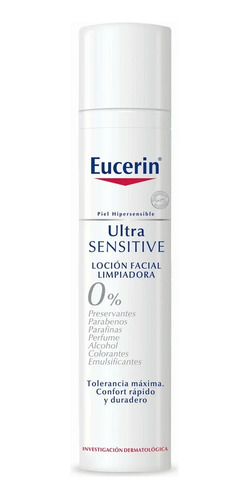 Eucerin Loción Limpiadora Facial Ultrasensitive 100 Ml