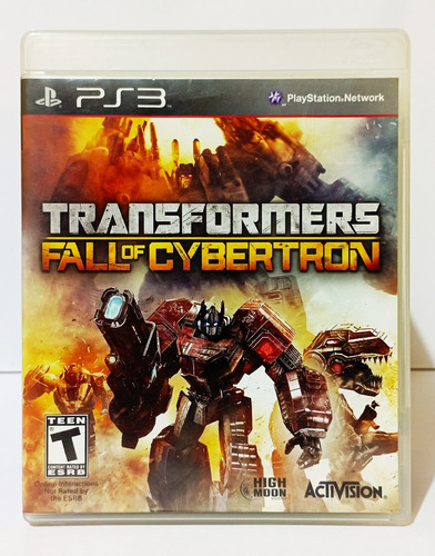 Transformers: Fall Of Cybertron Juego Ps3 Físico