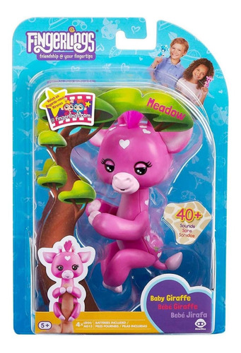 Fingerlings Interactivo/ Original Meadow / Jirafa