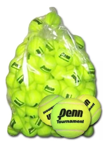 Pelotas Penn Tournament X 100 Tenis Padel Directo Fabrica Amarillo