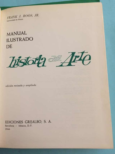 Historia Del Arte Manual Ilustrado