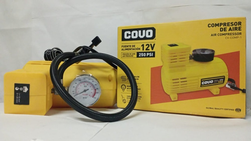 Compresor (mini) De Aire 250psi 12v Covo