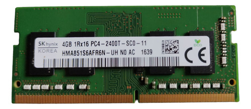 Memoria Sodimm Ddr4 2400mhz 4gb Portatil Laptop Ram De Marca