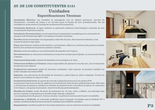 Imagen 9 de 12 de 1 Amb. Divisible 9° P. C Cfte Vista Abierta 34m2