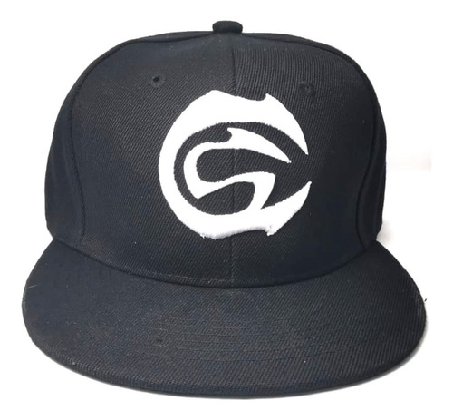 Imagen 2 de 2 de Gorra Cartel De Santa Hip Hop Bordado Blanc Ajustable Unisex