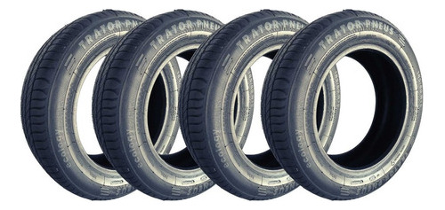 Kit 4 Pneu 185/60/15 Remold + 4 Bico Com 1 Ano De Garantia