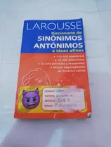Comprar Larousse Diccionario De Sinónimos Antónimos E Ideas Afines