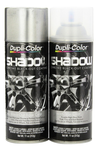 Kit Dupli-color Revestimiento Para Sombrear Negro Cromado