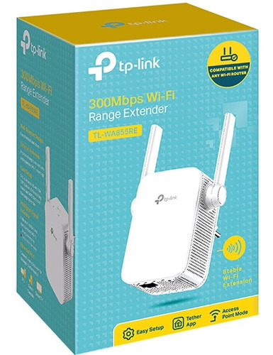 Imagem 6 de 6 de Access point, Repetidor TP-Link TL-WA855RE branco 110V/220V