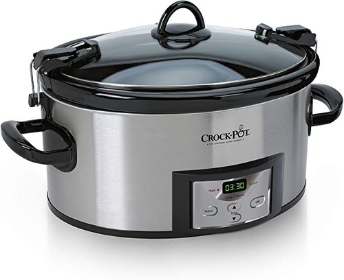 Olla Digital A Presión Crock-pot Con Capacidad De 7 Cuartos