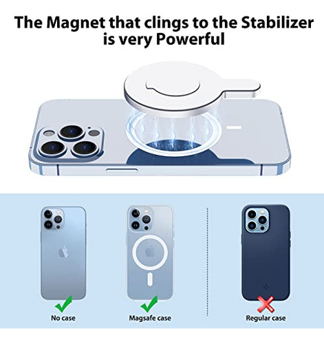 Soporte De Pinza De Anillo Magnético Dji Para Magsafe Dji Om