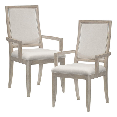 Homelegance Silla De Comedor (juego De 2), Gris