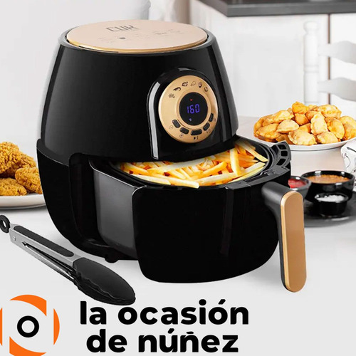 Imagen 4 de 7 de Freidora De Aire Gadnic F4.0 Sin Aceite 4lts Digital 1400w