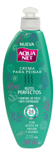 Crema Para Peinar Aqua Net Rizos Perfectos 270ml