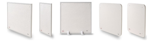 Panel Placa Calefactor 400w Bajo Consumo Apto Baño No Toxico Color Blanco