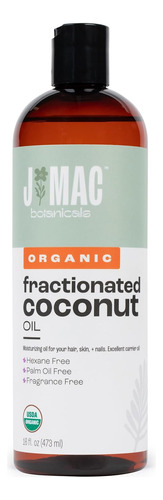 Aceite De Coco Fraccionado Orgánico J M - mL a $215