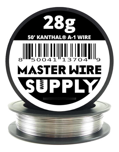 Kanthal - Cable De  28 A1-50 Pies, 50 Pies, Pulgada  Pulgada