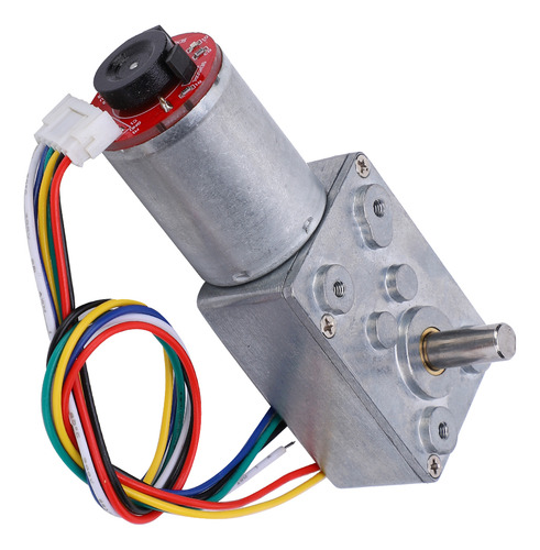 Motor De Engranajes Dc, Reductor De Gusano, Encoder, Motores