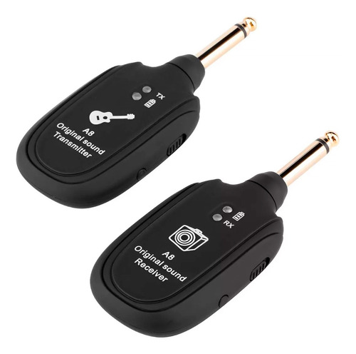 Transmisor Inalámbrico Uhf Para Guitarra Y Bajo - Fácil Conexión