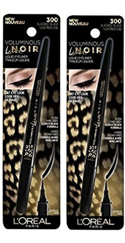 L 'oreal Voluminoso Líquido Delineador Noir Liner, 300 black