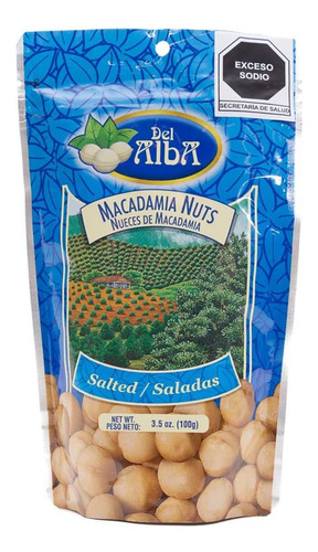 Nuez Del Alba De Macadamia Salada 100g
