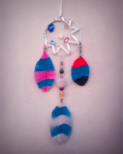 Imagen 2 de 6 de Atrapasueños Protector Coloridos Originales Para Niños