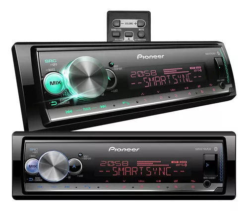 Stereo Pioneer Mvh X300 Bluetooth Multicolor Usb Nuevo X30