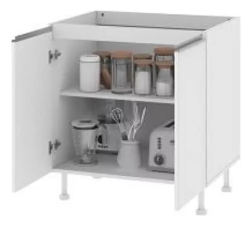 BAJO MESADA Mueble Cocina 2 Puertas 3 Cajones MODELO CZ60