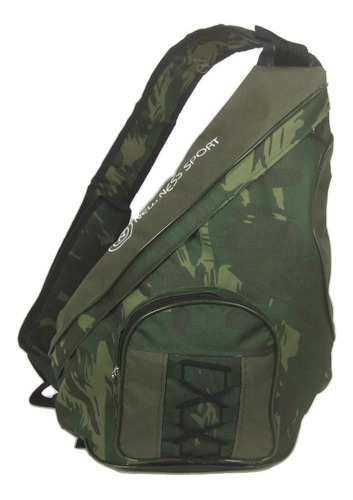 Mochila Alça Transversal New Ness Sport Academia Escolar