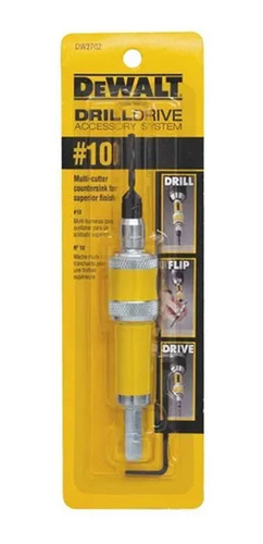 Avellanador Atornillador #10  Accesorio Dewalt Dw2702