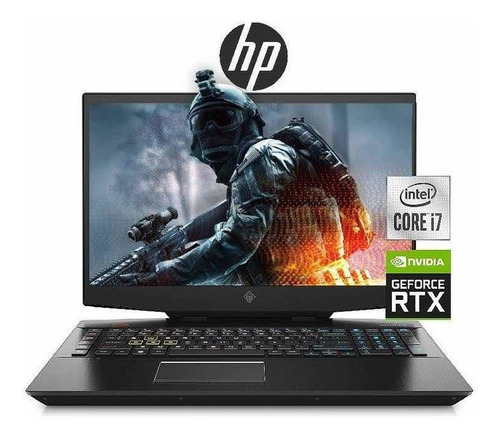 Imagen 7 de 7 de Hp Omen 16gb 512ssd+1tb I7 10750h Nvidia Rtx 2070 8gb 17.3