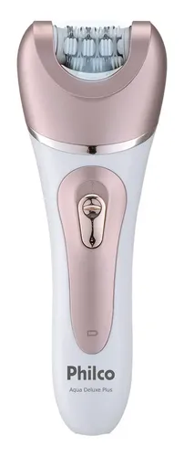 Depilador Philco Aqua Deluxe Plus Pdp02r Cor Branco/Rosa
