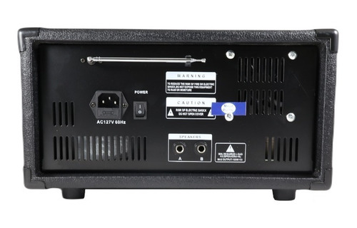 Mezcladora Amplificada 4 Canales Romms Pmx-4150 150watts Rms