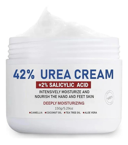 Crema De Urea 42% Más Ácido Salicílico 2% Neto, 5.29 Oz Para
