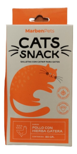 Imagen 4 de 5 de Cats Snack Galletas Para Gato Pack X4