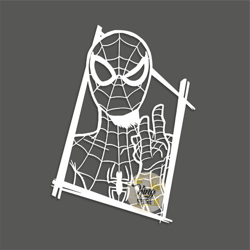 Cuadro Decorativo De Spider Man, Comic, Mdf, The King Store