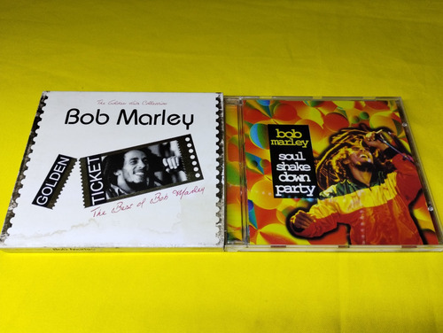 2 Cds Bob Marley Soul Shake Down Party Y Golden Hits Collect (Usado)