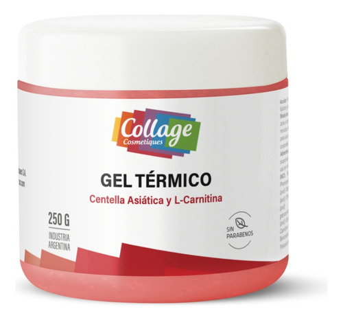 Gel Termico Corporal Para Celulitis Masajes Collage X 250g