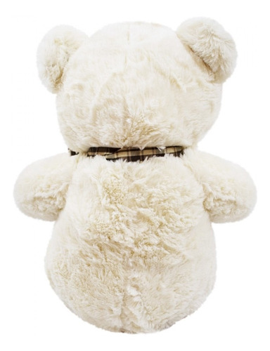 Bicho De Pelúcia Urso Branco De C/coracao Ver. Polieste