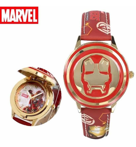 Reloj Spiderman O Capitán America O Ironman Marvel 